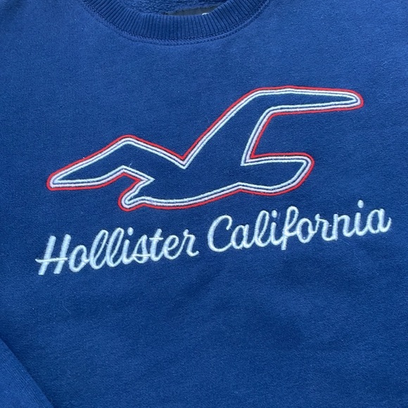 NEW CONDITION Hollister Semi Cropped Sweatshirt - Picture 4 of 9